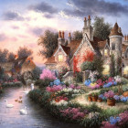 Puzzle - Grafika - Casa al Mill Creek