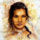 Puzzle - Grafika - Donna indiana