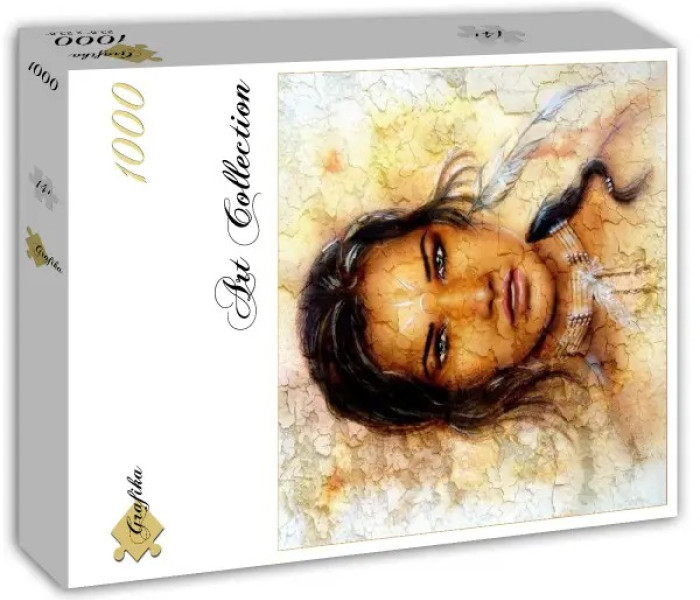 Puzzle - Grafika - Donna indiana