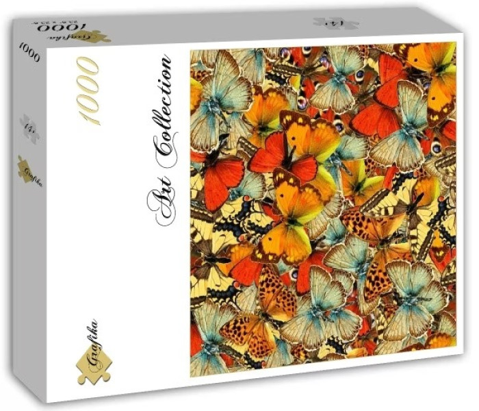 Puzzle - Grafika - Uno stormo di farfalle