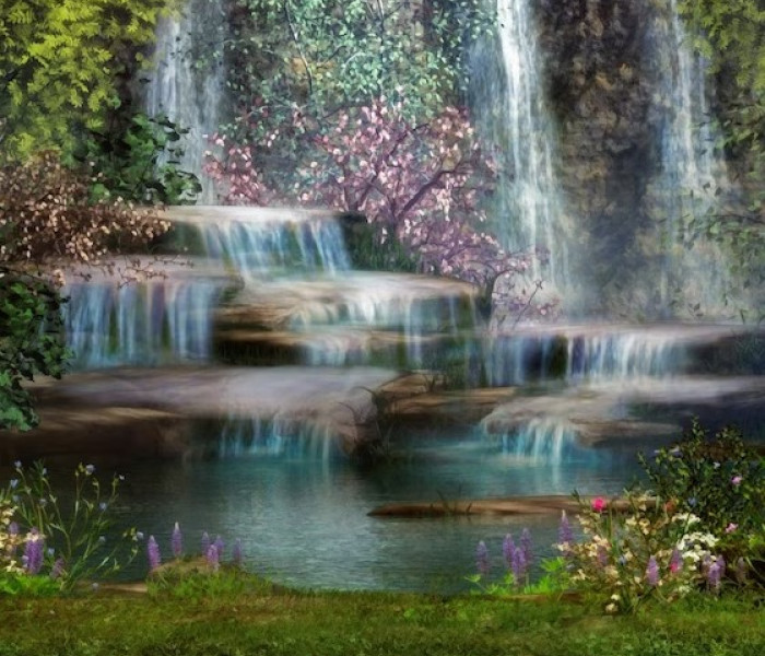 Puzzle - Grafika - Cascata magica