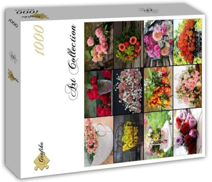 Puzzle - Grafika - Collage di fiori