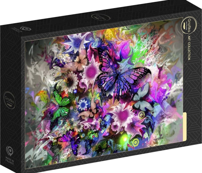 Puzzle - Grafika - Fiori e farfalle