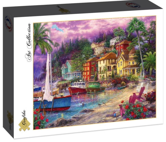 Puzzle - Grafika - Sulle rive dorate
