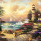 Puzzle - Grafika - Tengerparti álmok