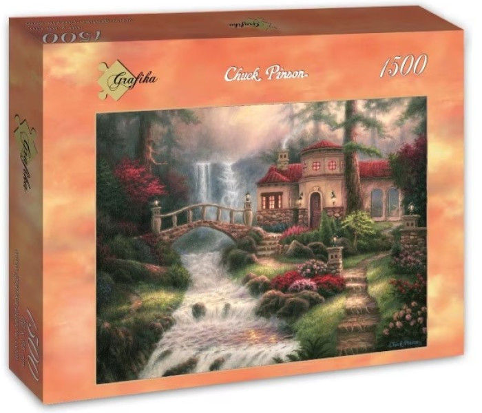 Puzzle - Grafika - Cascate sul fiume Sierra