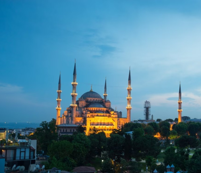 Puzzle - Grafika - Moschea Blu, Turchia