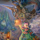 Puzzle - Grafika - La signora degli unicorni