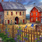 Puzzle - Grafika - Canto degli uccelli