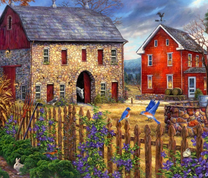 Puzzle - Grafika - Canto degli uccelli