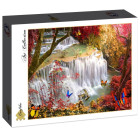 Puzzle - Grafika - Cascata nella foresta profonda
