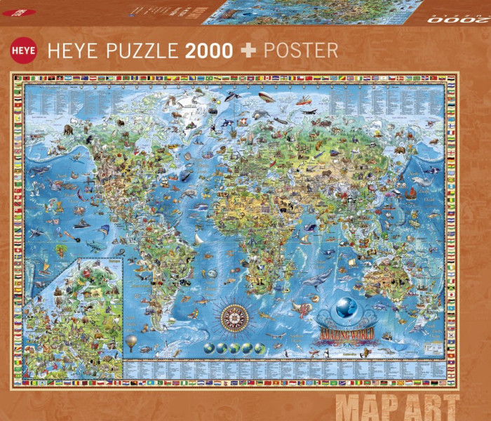 Puzzle - Heye - Mondo meraviglioso