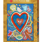 Puzzle - Heye - Rosso e blu