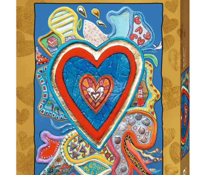 Puzzle - Heye - Rosso e blu