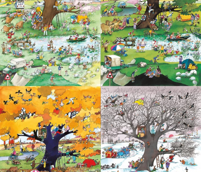 Puzzle - Heye - Quattro stagioni
