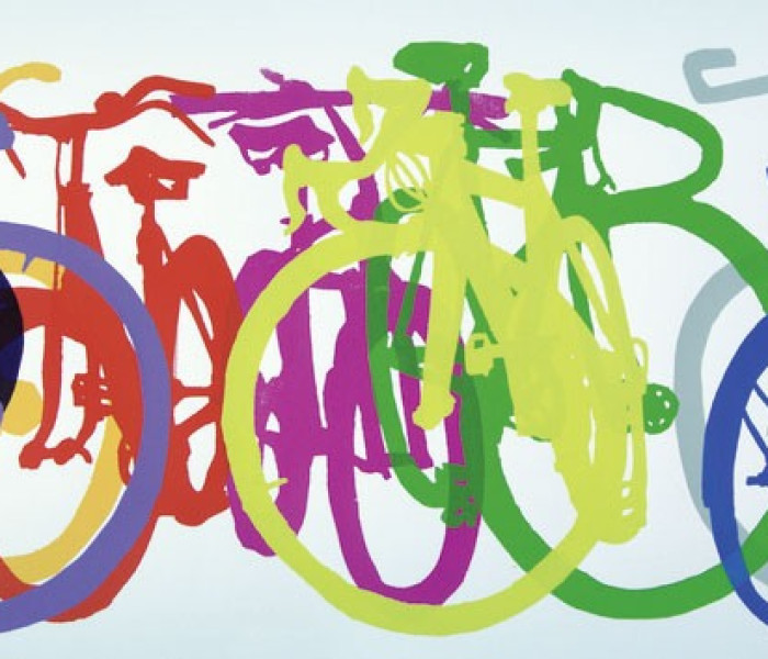 Puzzle - Heye - Bike Art: Serie a colori - Puzzle Panoramico