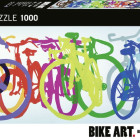 Puzzle - Heye - Bike Art: Serie a colori - Puzzle Panoramico