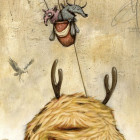 Puzzle - Heye - palloncino rosso - Puzzle Panoramico