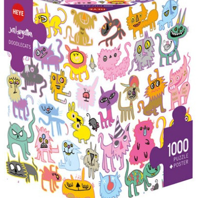 Scarabocchi di gatto - Triangular puzzle