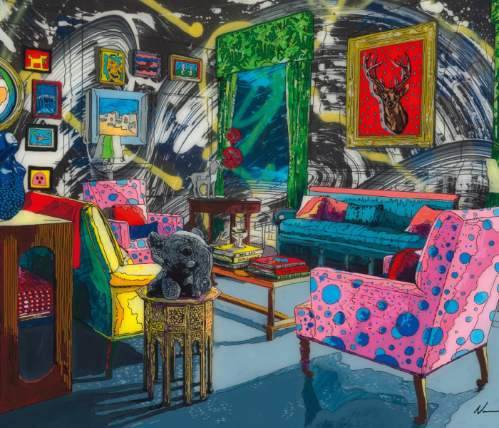 Puzzle - Heye - Stanza con un cervo