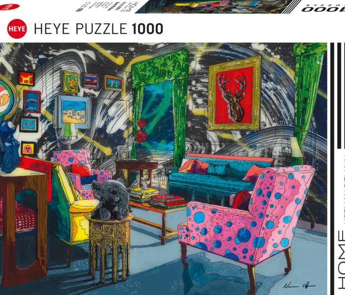 Puzzle - Heye - Stanza con un cervo