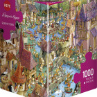 Puzzle - Heye - Città dei conigli - Triangular puzzle
