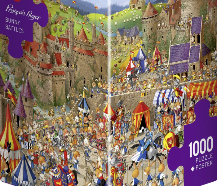 Puzzle - Heye - Tornei di conigli - Triangular puzzle