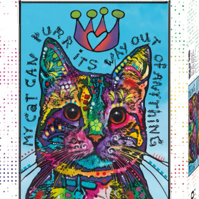 Il mio gatto sa fare le fusa.