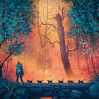 Puzzle - Heye - Marcia attraverso la foresta