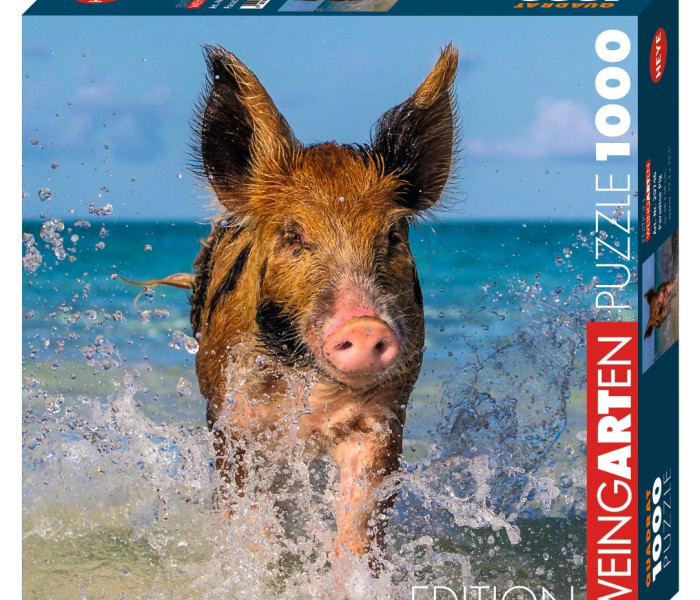 Puzzle - Heye - Maiale sulla spiaggia