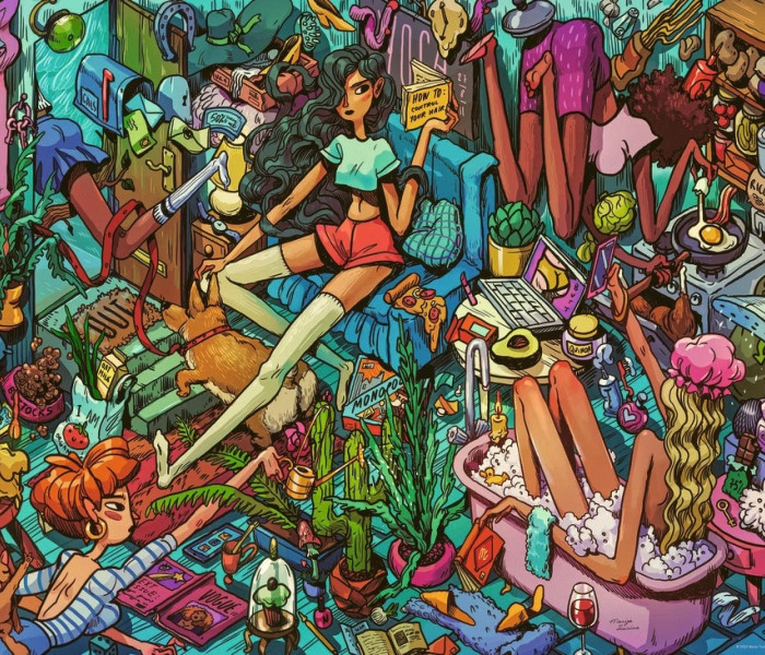 Puzzle - Heye - Compagno di stanza - Triangular puzzle