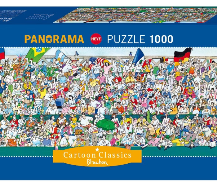 Puzzle - Heye - Tifosi sportivi – Puzzle Panoramico