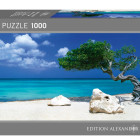 Puzzle - Heye - Albero sulla spiaggia Puzzle Panoramico