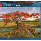 Puzzle - Heye - Albero rosso
