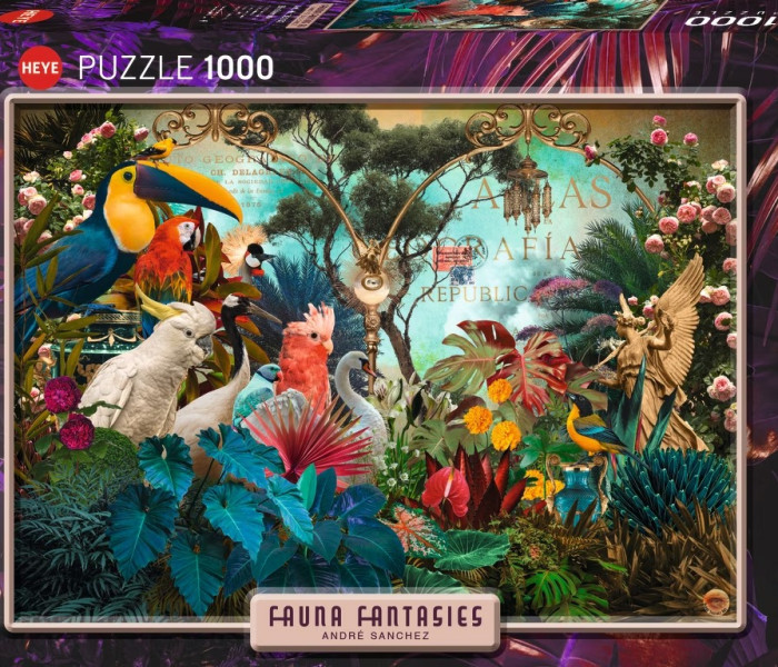 Puzzle - Heye - Diversità degli uccelli