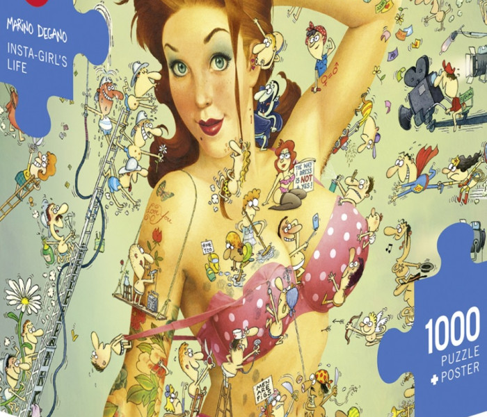 Puzzle - Heye - La vita delle ragazze su Instagram - Triangular puzzle