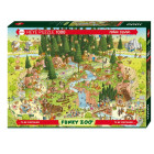 Puzzle - Heye - ZOO - Foresta Nera