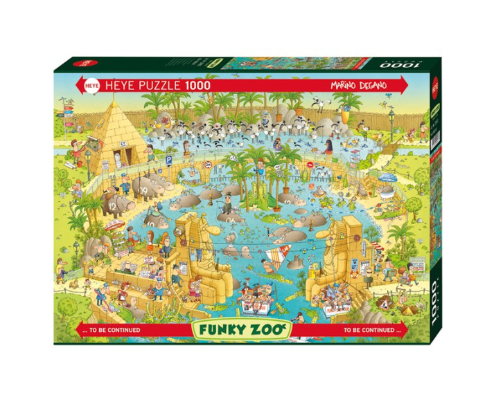 Puzzle - Heye - ZOO - Esposizione del Nilo