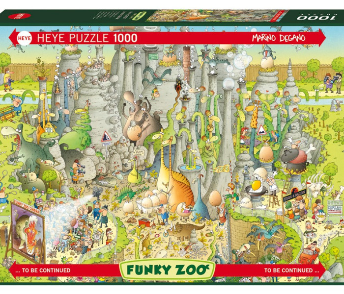 Puzzle - Heye - ZOO - Mostra giurassica