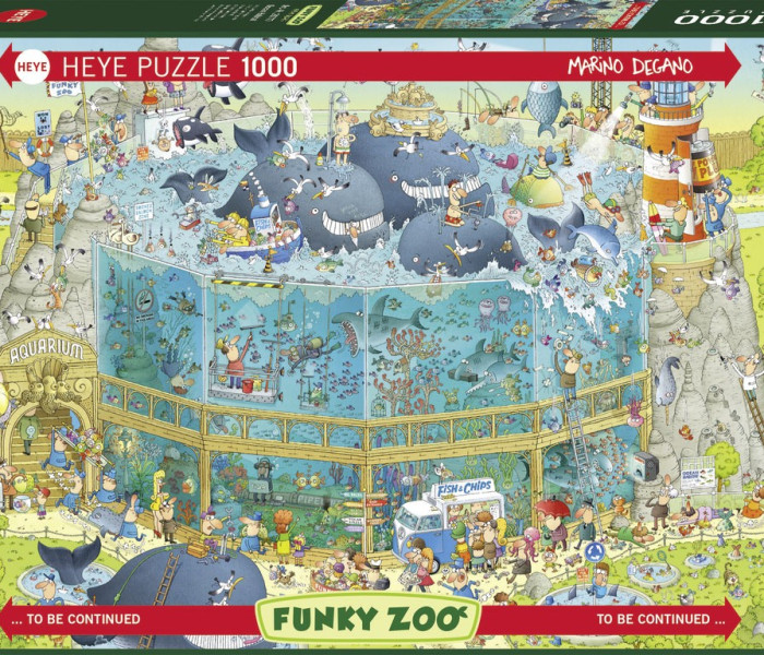 Puzzle - Heye - ZOO - Habitat oceanico