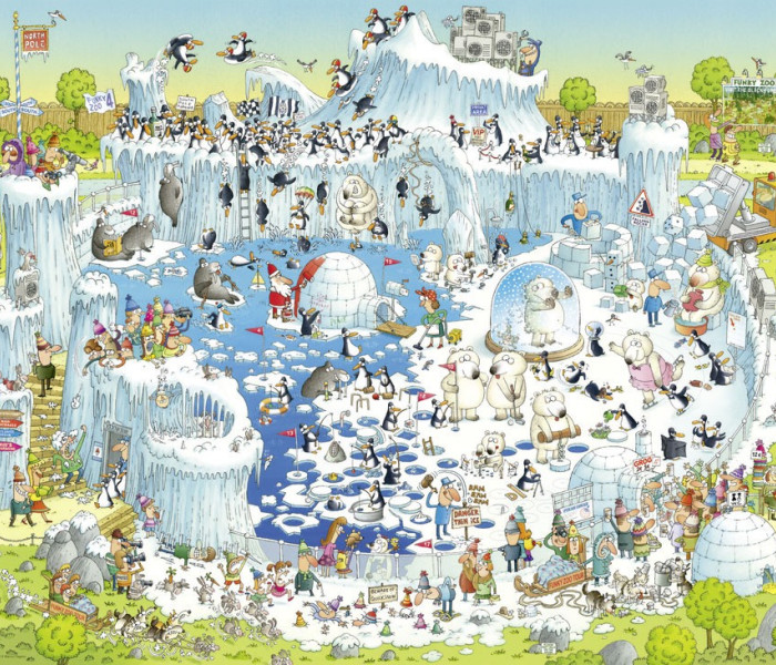 Puzzle - Heye - ZOO - Esposizione polare