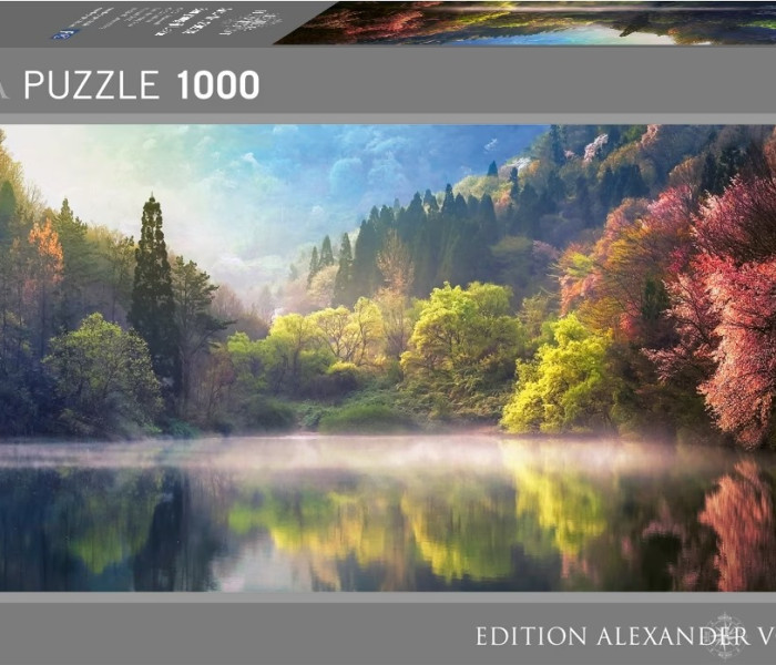 Puzzle - Heye - Lago Seryangji - Puzzle Panoramico