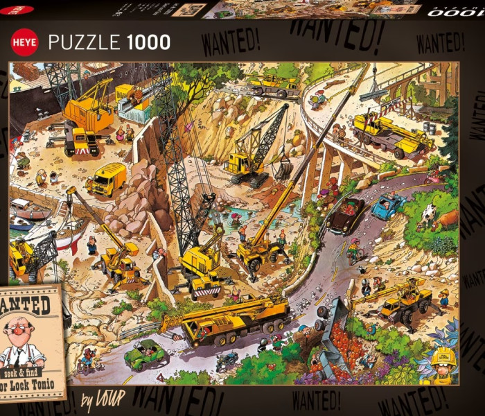 Puzzle - Heye - Tonio lo scassinatore