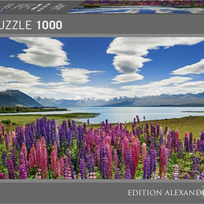 Lago Tekapo, Nuova Zelanda - Puzzle Panoramico