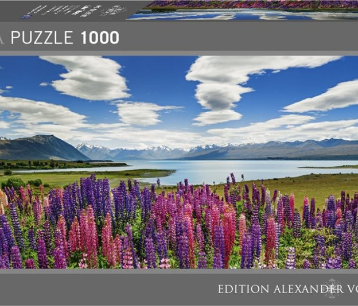 Puzzle - Heye - Lago Tekapo, Nuova Zelanda - Puzzle Panoramico