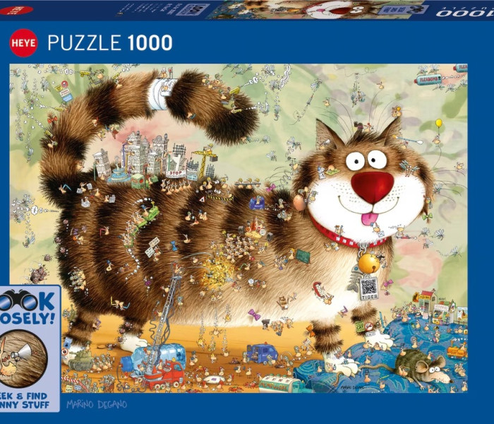 Puzzle - Heye - Guarda attentamente... il gatto