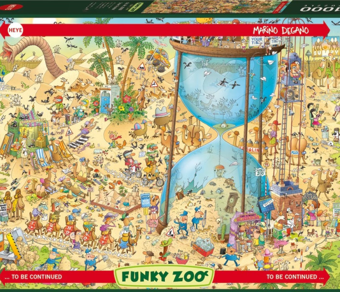 Puzzle - Heye - ZOO - Esposizione al deserto