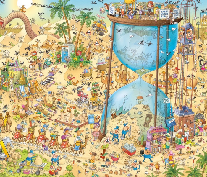 Puzzle - Heye - ZOO - Esposizione al deserto