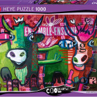Puzzle - Heye - mucche striate