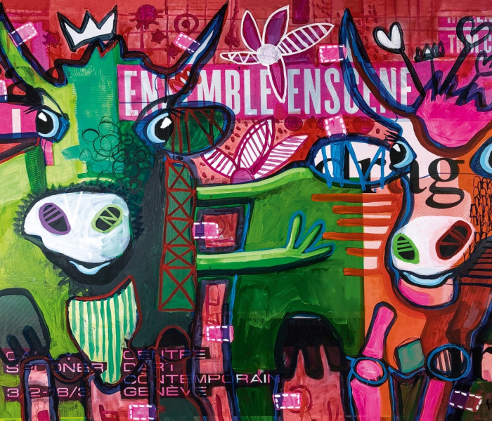 Puzzle - Heye - mucche striate